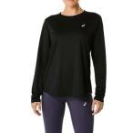 ショッピング2012 アシックス(asics) ランニングウェア Tシャツ 長袖 レディース ウィメンズランニングドライ長袖シャツ 2012D229-001