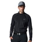 アンダーアーマー(UNDER ARMOUR) ゴルフウェア 長袖シャツ メンズ UAドライブ コールドウェザー プロ ロングスリーブ モックネック シャツ 6007930-001