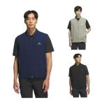  Adidas adidas Golf одежда внешний лучший мужской biyondo The course водоотталкивающий задний большой BOS полный Zip лучший JUW91 [ внутренний стандартный товар ][2025 год осень-зима модель ]