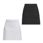  Adidas adidas Golf одежда юбка женский WIND.RDY водоотталкивающий стеганое полотно юбка JWK10 [ внутренний стандартный товар ][2025 год осень-зима модель ]