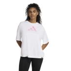  Adidas (adidas) футболка короткий рукав женский soft боковой графика футболка KD8375 TP533