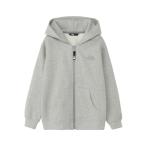 ショッピングトレッキング ザ・ノース・フェイス スウェットパーカー ジュニア リアビューフルジップフーディ キッズ グレー ライトグレー ジップパーカー ノースフェイス NTJ62560-Z