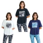 ロキシー(ROXY) Tシャツ 半袖 レディース F HVAGRTDAY柄ロゴS/S機能T RST254522 【国内正規品】