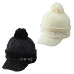 ピン(PING) ゴルフ ニット帽 レディース HW-L2519 光電子ブリムニットキャップ 38539 【国内正規品】【2025年秋冬モデル】