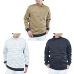 トミーヒルフィガーゴルフ(TOMMY HILFIGER GOLF) ゴルフウェア スウェット メンズ ジャガードキルトモックネックスウェット THMA575 【2025年秋冬モデル】