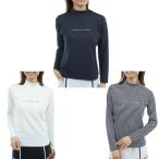ショッピングHILFIGER トミーヒルフィガーゴルフ(TOMMY HILFIGER GOLF) ゴルフウェア 長袖シャツ レディース ベア天 長袖モックネックシャツ THLA563 【2025年秋冬モデル】
