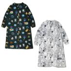 ショッピングシャツワンピ ゴースローキャラバン(Go Slow Caravan) ワンピース 長袖 レディース アニマル ワッペン ノーカラーシャツワンピース 350203