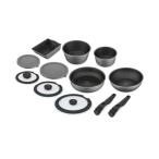 アイリスオーヤマ IRIS OHYAMA 調理器具 フライパン 鍋 セット ダイヤモンドコートIH12点セット DCI-S12S 【メーカー直送】ご自宅配送限定‥