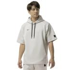 ミズノ MIZUNO 野球 スウェットパーカー メンズ レディース 半袖スウェットフーディ 12JEDK7046