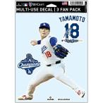  M e рубин (MLB) стикер Yamamoto WS победа вентилятор переводная картинка 631964AA