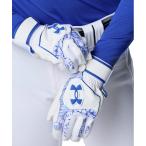  Under Armor (UNDER ARMOUR) бейсбол напульсник Junior UA CLEAN UP BATTING GLOVES 6001317-100