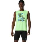 アシックス asics 陸上 ウェア ノースリーブ メンズ トラック グラフィックスリーブレス 2091A829-304