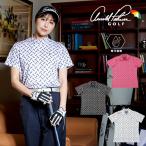  Arnold Palmer arnold palmer Golf одежда рубашка с коротким рукавом женский сетка общий рисунок принт mok шея рубашка с коротким рукавом AP220301F02 [2026 год весна лето модель ]