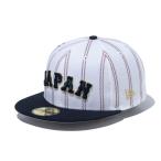 ニューエラ(NEW ERA) 帽子 キャップ メンズ レディース 59FIFTY World Baseball Classic JAPANロゴ MUSO STRIPE 14958117 【国内正規品】