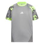 アディダス adidas Tシャツ 半袖 ジュニア エッセンシャルズ カモパック ルーズフィット ダブルニット カラーブロックTシャツ KF9014 F5687