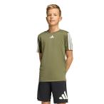 ショッピングadidas tシャツ アディダス(adidas) Tシャツ 半袖 ジュニア トレイン エッセンシャルズ スリーストライプス 半袖Tシャツ キッズ KB6816 KQH02
