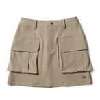  New Era (NEW ERA) Golf одежда юбка женский Women's стрейч tsu дельфин -go юбка хаки 14859853 [ внутренний стандартный товар ][2026 год весна лето модель ]