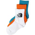  The * North * лицо (THE NORTH FACE) носки Junior TNFja карта Logo 3P Crew Kids NNJ82411-MW [ внутренний стандартный товар ]