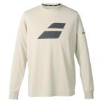  Babolat Babolat теннис одежда бадминтон одежда футболка длинный рукав мужской CLUB LONG SLEEVE SHIRT BUP5510C-BG [ внутренний стандартный товар ]