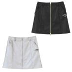  Callaway (Callaway) Golf одежда юбка женский передний Zip искусственная кожа юбка C26228209 [ внутренний стандартный товар ][2026 год осень-зима модель ]
