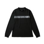  New Era (NEW ERA) Golf одежда рубашка с длинным рукавом женский Women's длинный рукав mok шея футболка Logo полоса черный 15129405