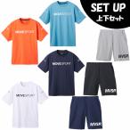 ショッピング上下セット デサント DESCENTE 半袖Tシャツ ハーフパンツ セット メンズ S.F.TECH COOL ショートスリーブシャツ+S.F.TECH ショーツ DMMVJA50+DMMVJD84