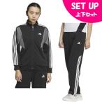 アディダス ジャージ上下セット レディース チーム Wu+チーム ウォームアップパンツ JN9993 KQD77+JN9996 KQD78 adidas
