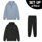  Puma (PUMA) спорт одежда тренировочный верх и низ в комплекте мужской WASH обратная сторона ворсистый капот тренировочный +WASH обратная сторона ворсистый тренировочный брюки 690956+691065