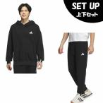 ショッピング上下セット アディダス(adidas) スポーツウェア スウェット 上下セット メンズ M ESS+ SL フーディ+カフパンツ JW6959 JUP93+JW6950 JUP91