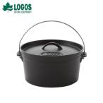 ロゴス LOGOS ダッチオーブン SLダッチオーブン10inch・ディープ バッグ付き 81062229 od