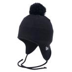 New Era NEW ERA вязаная шапка женский pompon вязаный year заслонка Ear Flap черный 13751302[ почтовая доставка возможно ] od