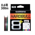 【メール便送料無料】シマノ(SHIMANO) ハードブル HARDBULL 8+ 300m 5C 0.6号 ライン  LD-M78Y_5C_0.6 ‥