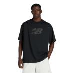  New balance (new balance) футболка короткий рукав мужской Short рукав футболка AMT53171-BK od