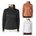  Marie Claire marie claire Golf одежда рубашка с длинным рукавом женский длинный рукав Zip выше рубашка 735-558 [2025 год осень-зима модель ] od