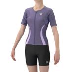 アリーナ(arena) トレーニング水着 レディース フィットネスセパレート カバーバック ミドルレッグ 差し込みパッド AS5SWF43L-PPBK od