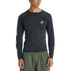  Volcom (VOLCOM) Rush Guard длинный рукав мужской PISTOL STONE LS RASH VLY261017-BLK [ внутренний стандартный товар ]