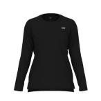 [ почтовая доставка бесплатная доставка ] New balance бег одежда футболка длинный рукав женский Sport Essentials длинный рукав футболка WT41225 BK new balance