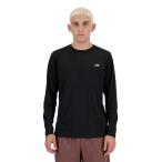 [ почтовая доставка бесплатная доставка ] New balance бег одежда футболка длинный рукав мужской ESS длинный рукав T MT41225 BK new balance