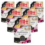 レノア Lenor ハピネス 夢ふわタッチ 柔軟剤 ヴェルベットブロッサム&amp;フローラル 詰め替え 1,900mL×6袋 [大容量] [ケース品]
