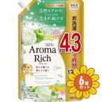 「セット販売」「ライオン」ソフラン　アロマリッチ　エリー　つめかえ　1300ml　6個セット