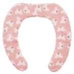 「レック」　吸着べんざシート（クマ柄）スリムラベル　ピンク