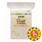 [ продается в комплекте ][ хлопок *labo] органический хлопок пуховка M размер 200 листов входит 5 шт. комплект 