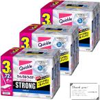 クイックルワイパー フロア用掃除道具 立体吸着ウエットシート ストロング ガンコな油汚れ対応 24枚 ×9