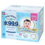 Baby Wipes ふきとり力さらにUPで新登場! ! 水99.9%ふんわりプラスおしりふき大判 Baby Wipes 70枚入×15個パック 計1050枚入 無香
