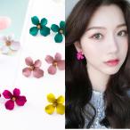 Yahoo! Yahoo!ショッピング(ヤフー ショッピング)ピアス　花ピアス　フラワーピアス　韓国
