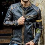 メンズ革ジャン 秋冬　レザージャケット  立ち襟  合わせやすい ライダースジャケット バイクウェア シングル 防寒防風 お兄系