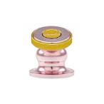 車載 スマートフォンホルダー 車載ホルダー スマホホルダー ピンク  マグネット式 360度回転 スマホ全機種対応 iPhone