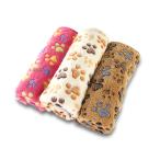 ペットブランケット 3枚セット ペット 毛布  60x40cm 猫 犬 犬猫ペット用 マット タオル ソフト フリース  3色組 ベッド敷物 柔らかい フリース素材 モコモコ