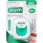 GUM( жевательная резинка ) зубная нить воск 40m