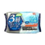 昭和紙工 ラクリーナ フローリング用 3層 ウェット シート 20枚入り